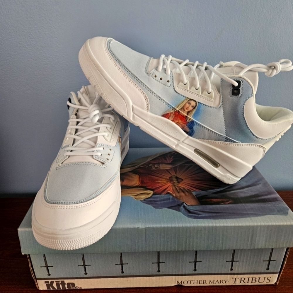 Kito (Jordon 3 )Mother Mary Tribus Size 9 Unisex